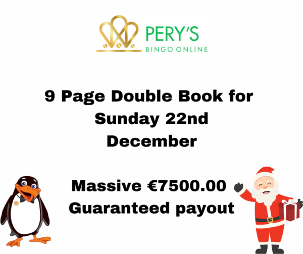 Sunday 22nd December - Double Book