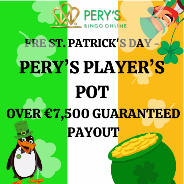 Sunday 16th March - Pery's Player's Pot