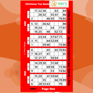 Sunday 14th December - Christmas Toy Game