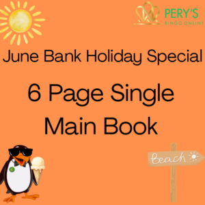 Monday 1st June - 6 Page Single Book