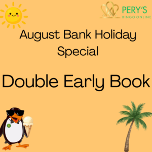 Monday 3rd August - 2 Page Double Early Book