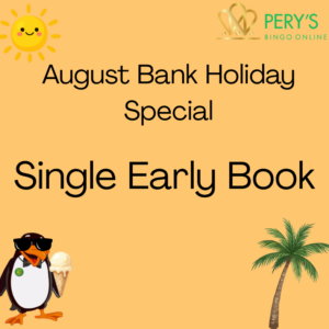 Monday 3rd August - 2 Page Single Early Book